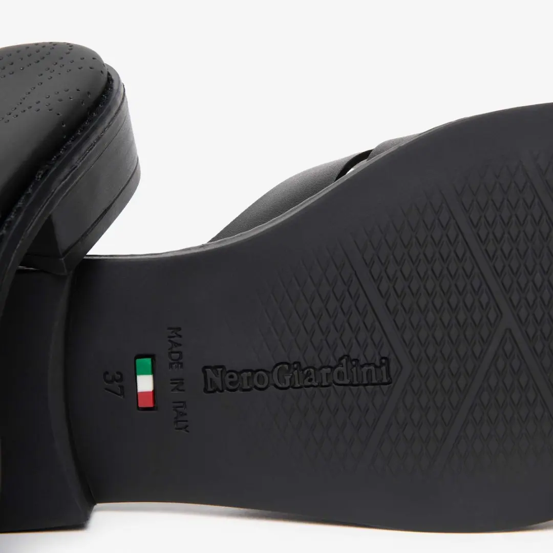 Slippers Nerogiardini Tamigi T.Brill Argento Tr Bevagna 592