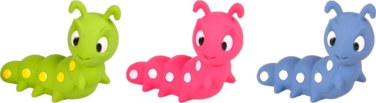 Flamingo Latex Rups Assorti 15cm