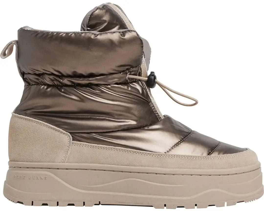 Pepe Jeans Kore Metallic Booties Goud EU 40 Vrouw