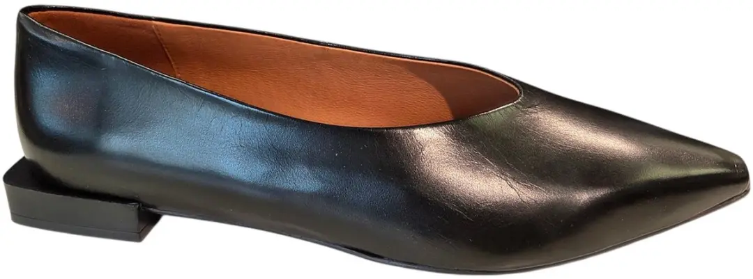 Angel Alarcon 25508 530B Black Instappers Zwart Leer Dames