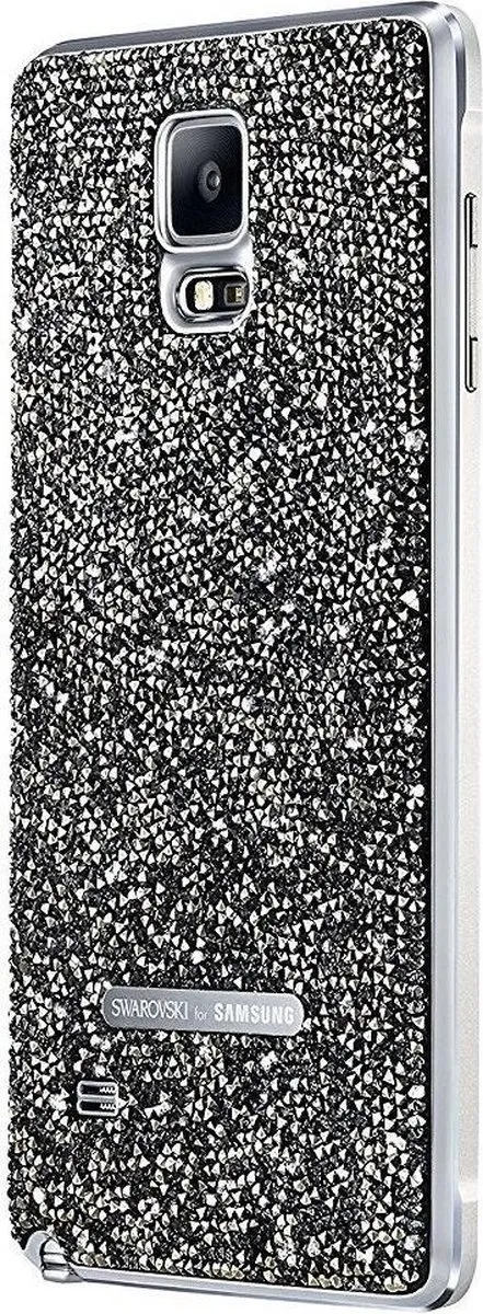 Samsung Galaxy Note4 Swarovski Rugzakhoes - Cosmic Silver