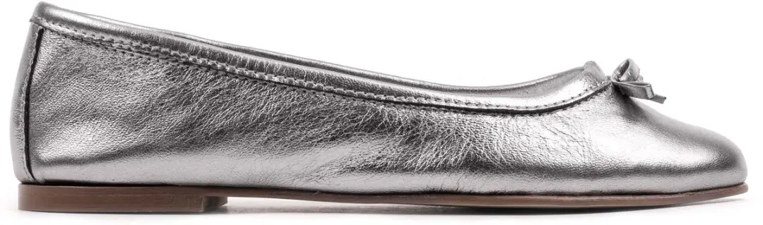 Omnio essential ballerina's platina leer