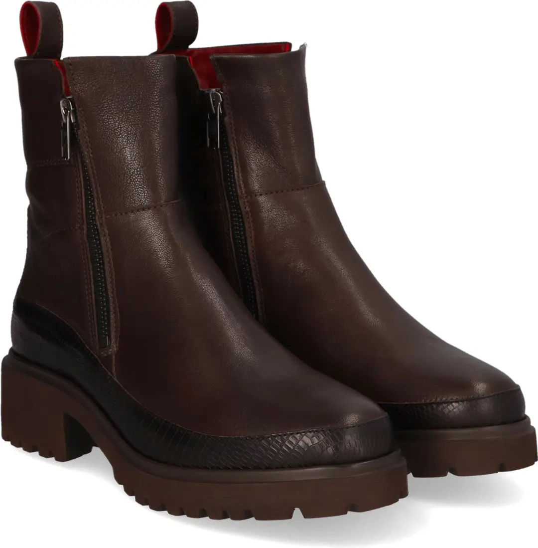 Piedi Nudi Coco Enkellaarsjes Bruin - afbeelding 3 van 6