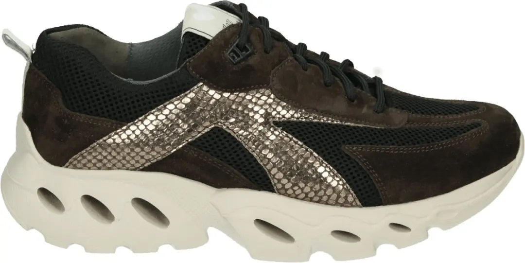 Durea 6309 H Lage sneakers Bruin