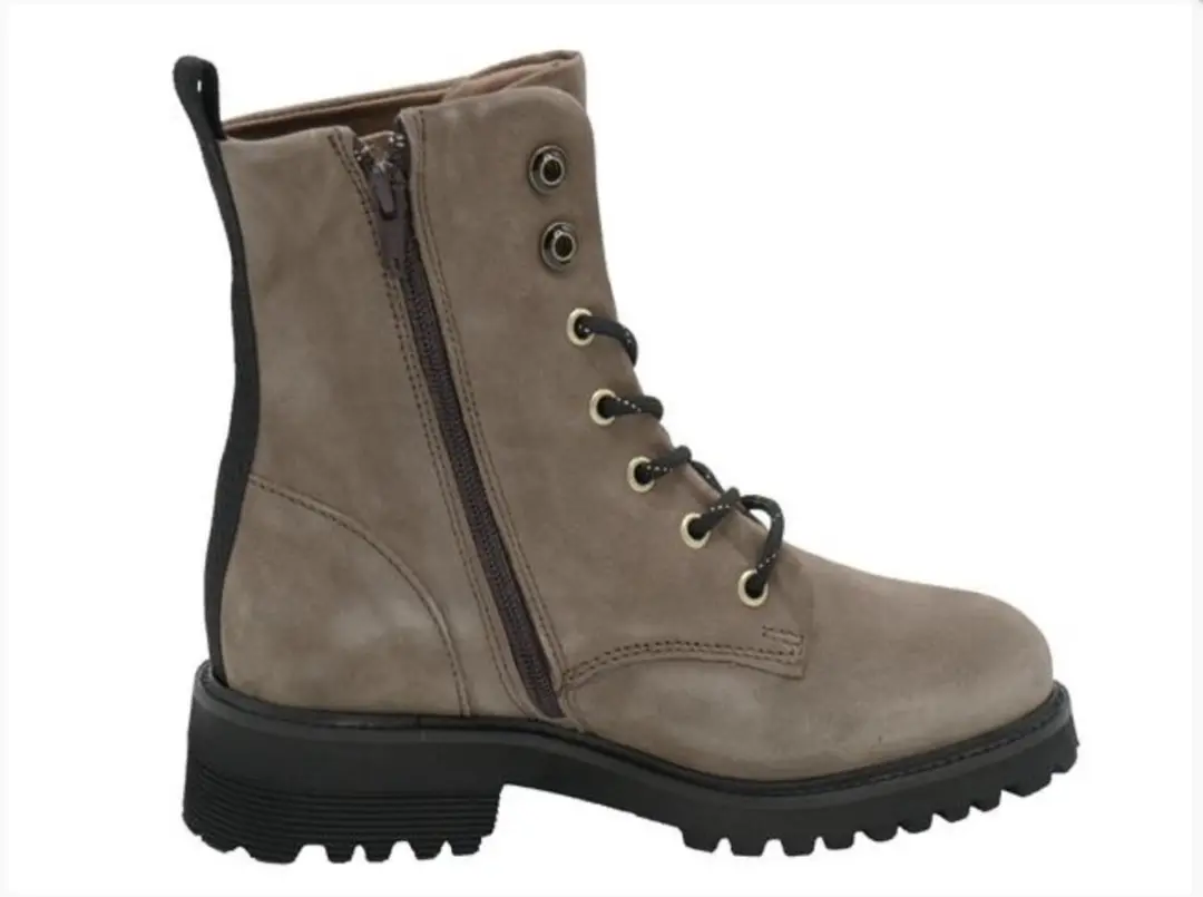 PIEDI NUDI DAMES VETERBOOTS TAUPE GWEN 01.02 ACERO TAUPE maat 36