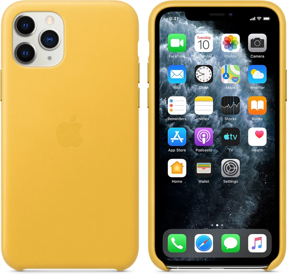 Apple iPhone 11 Pro Hoesje - Lemon Geel - MWYA2ZM/A