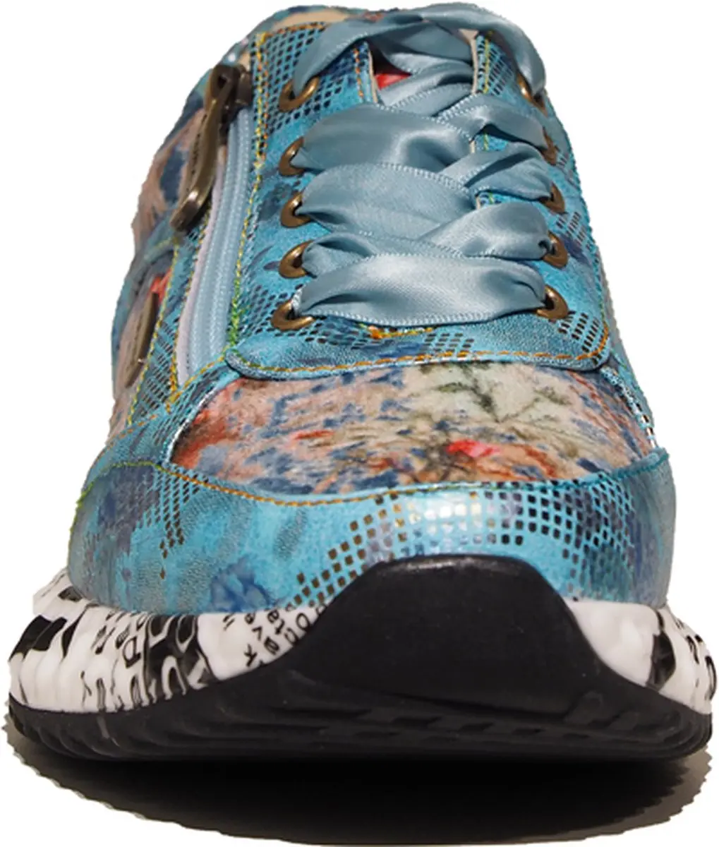 Laura Vita Burton 1123l Sneakers Turquoise - afbeelding 3 van 6