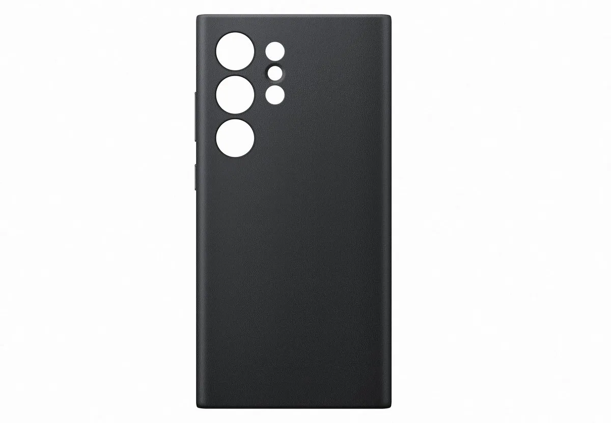 Samsung Galaxy S24 Ultra Vegan Leather Hoesje GP-FPS928HCABW - Zwart