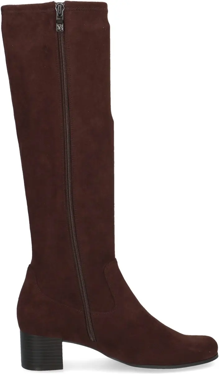 Caprice 9-9-25507-47 302 Lange Laarzen Donker Bruin Stretch Dames