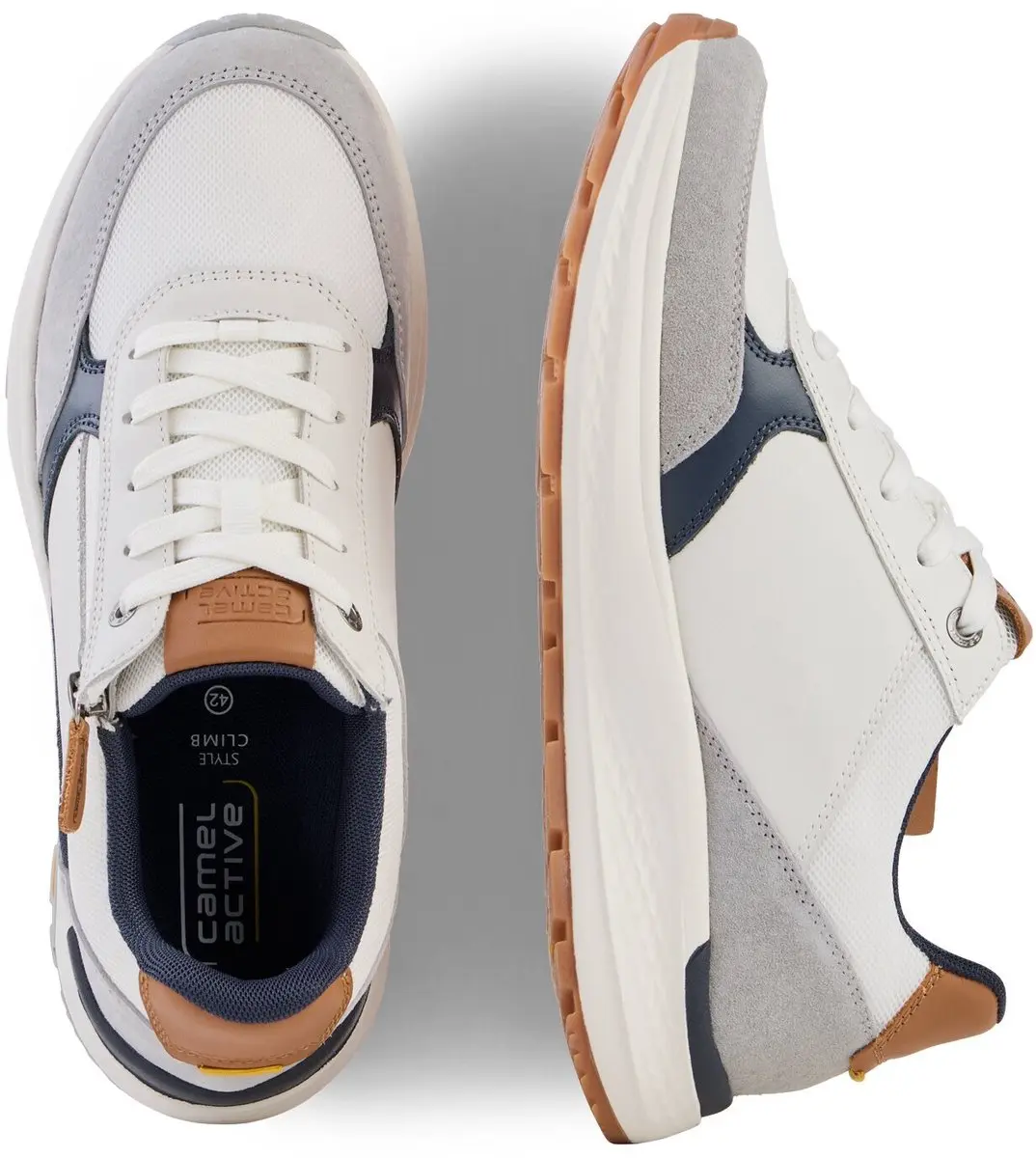 camel active Sneaker met zijrits