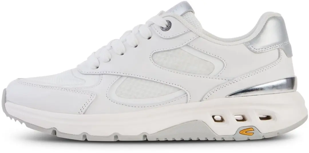 camel active Vetersneaker met zacht leer