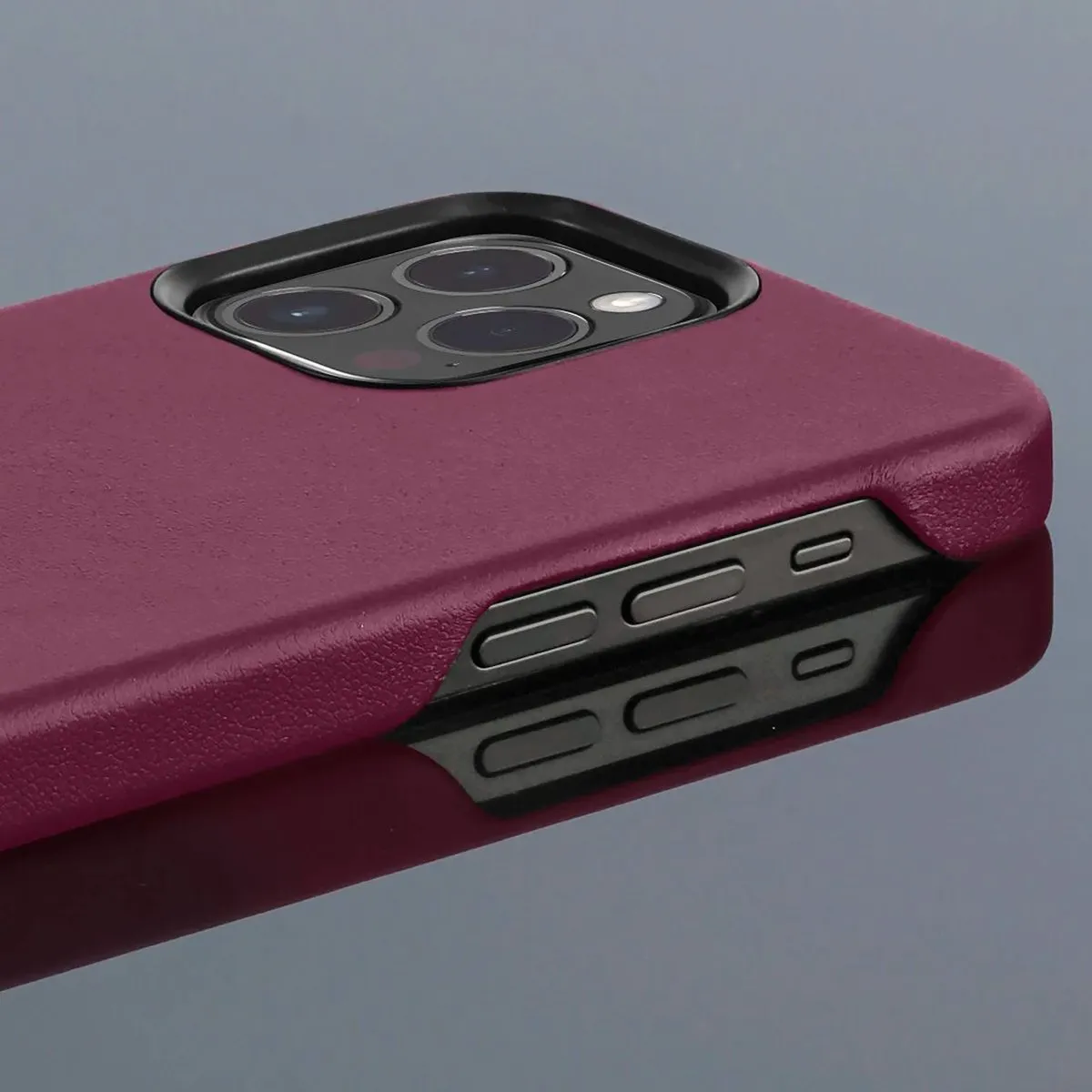 Hama MagCase Finest Sense Cover iPhone 14 Pro - Bordeaux - MagSafe