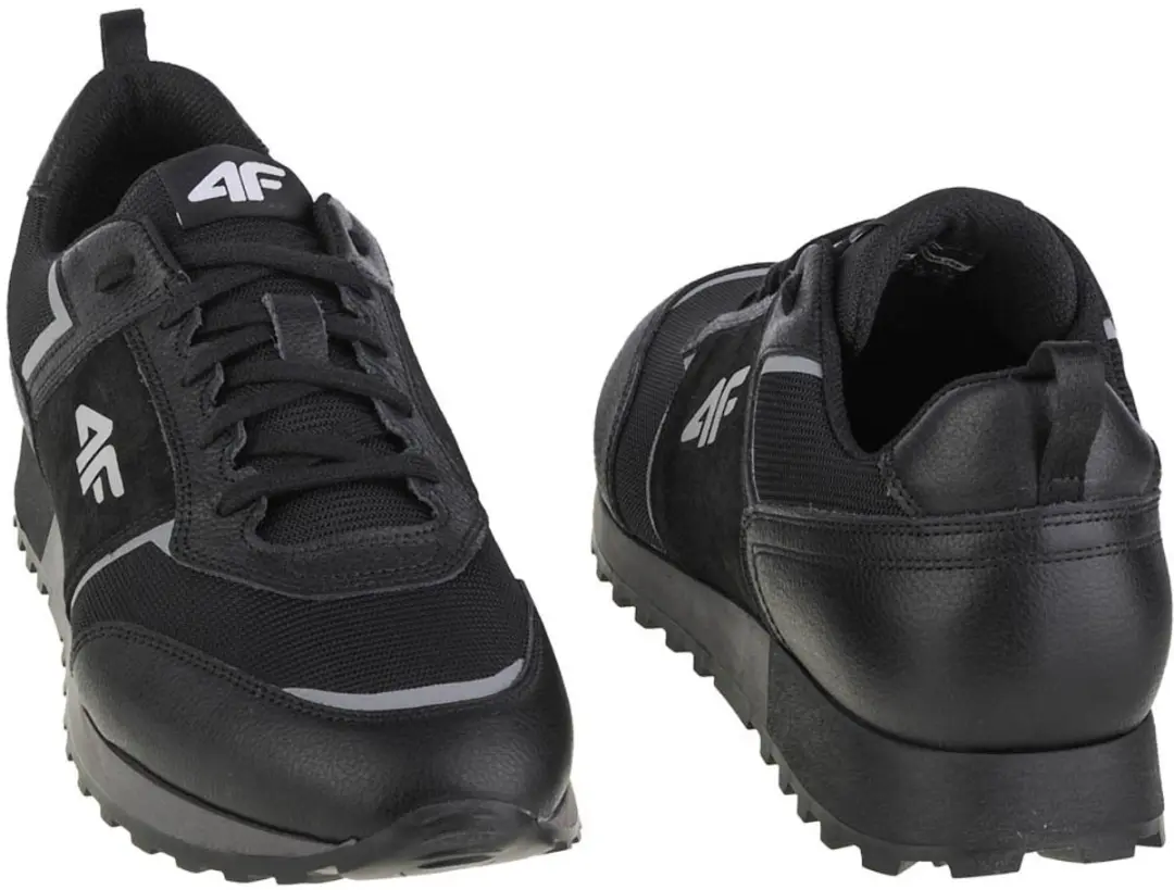 4F Men's Casual H4L-OBML258-21S Sneakers - Zwart 40 - afbeelding 5 van 5