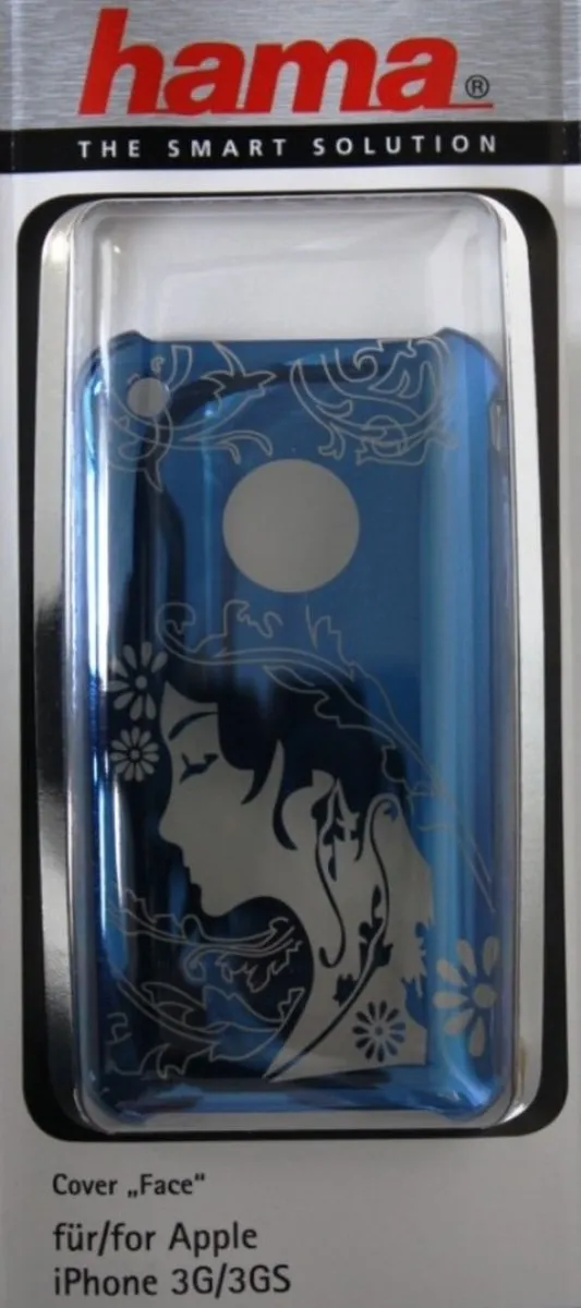 Hama Cover Face Blauw iPhone 3G/3GS
