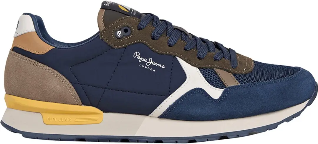Pepe Jeans Brit Essence Schoenen Blauw EU 43 Man