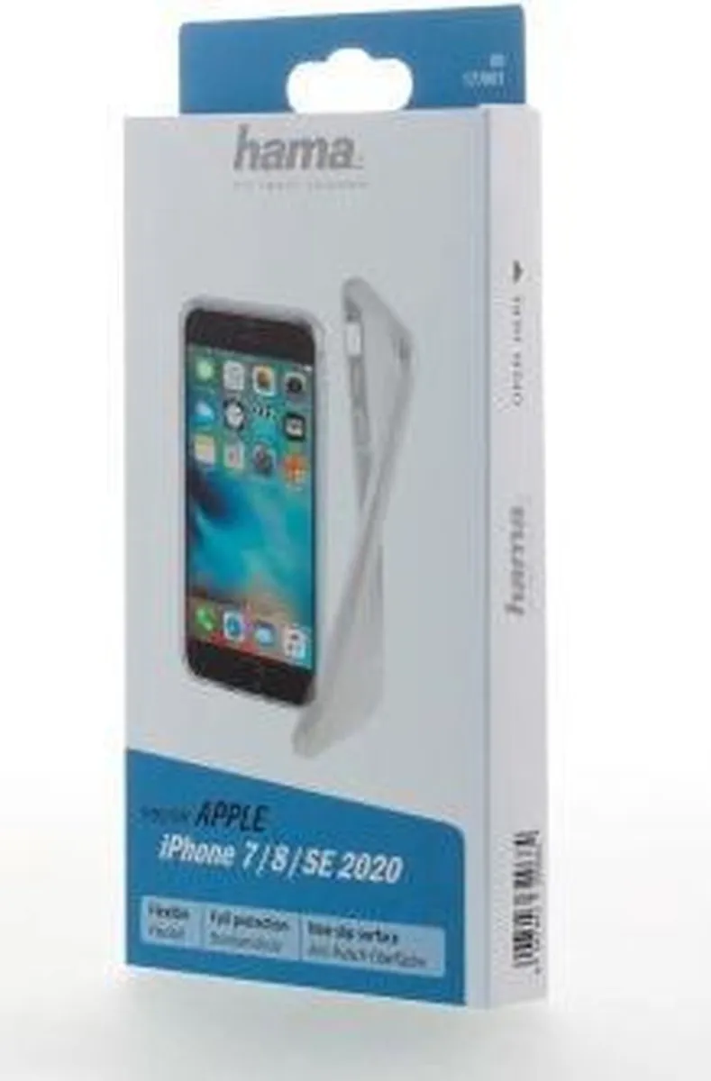 Hama Cover Clear iPhone 7/8 - Transparant - MPN 00177801 - afbeelding 6 van 6