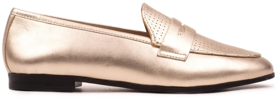 Omnio amparo loafers goud leer