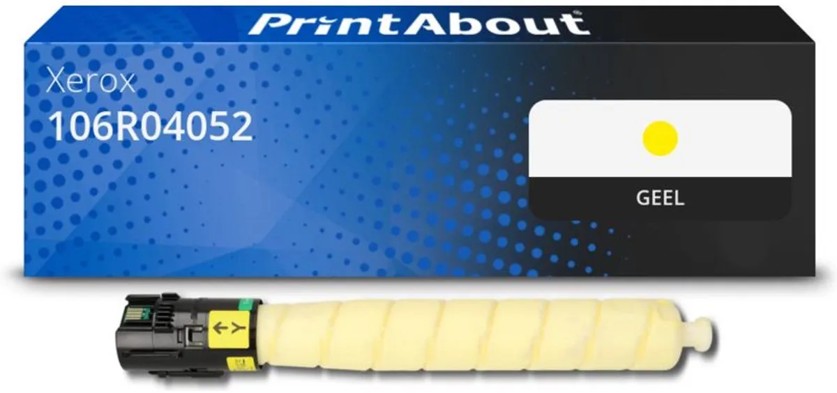 PrintAbout Toner 106R04052 Geel