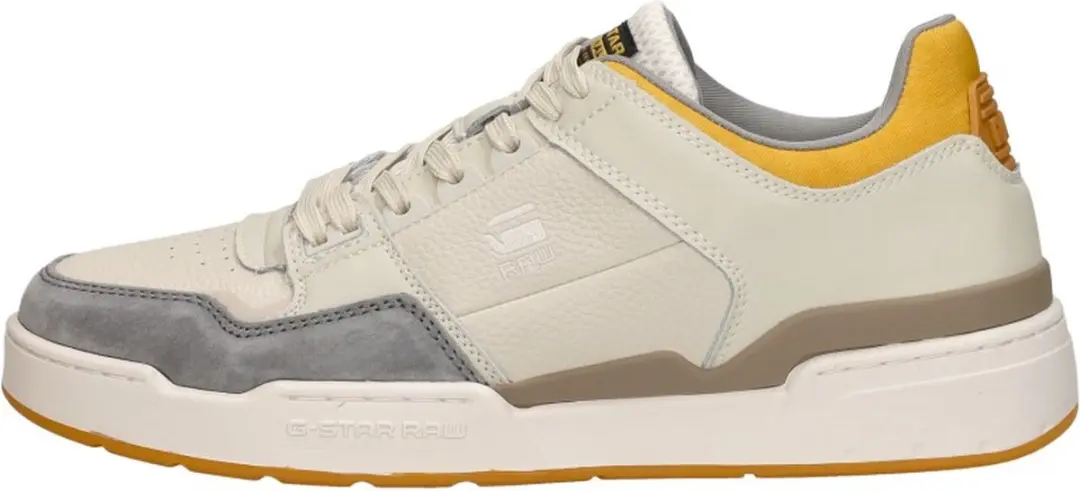 G-Star Attacc POP LEA M Sneakers Laag - gebroken wit - Maat 43 - afbeelding 2 van 6