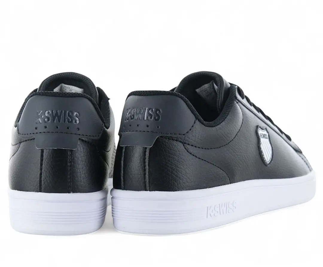 K-Swiss Classic Court Shield 2 II - Heren Sneakers Schoenen Zwart 04412-031-M , Maat: EU 40 - afbeelding 4 van 6
