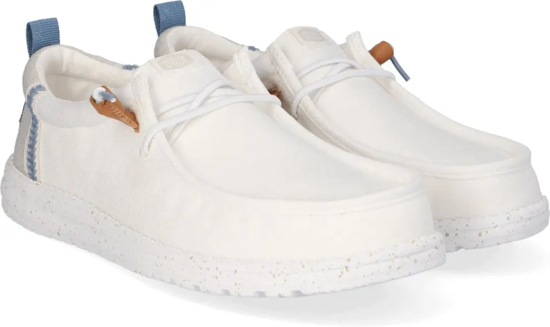 Hey Dude Wally Summer Linen - Mocassins - Linnen - Easy-on Systeem - Ademend - afbeelding 3 van 6