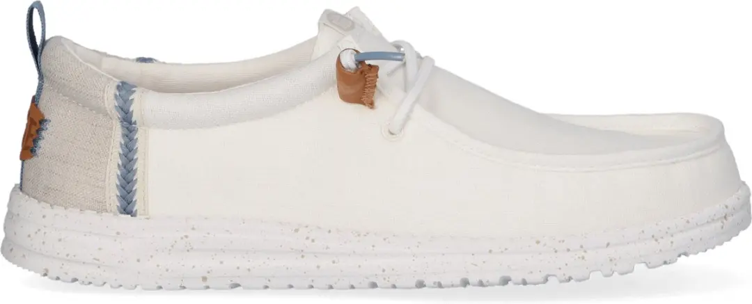 Hey Dude Wally Summer Linen - Mocassins - Linnen - Easy-on Systeem - Ademend - afbeelding 2 van 6