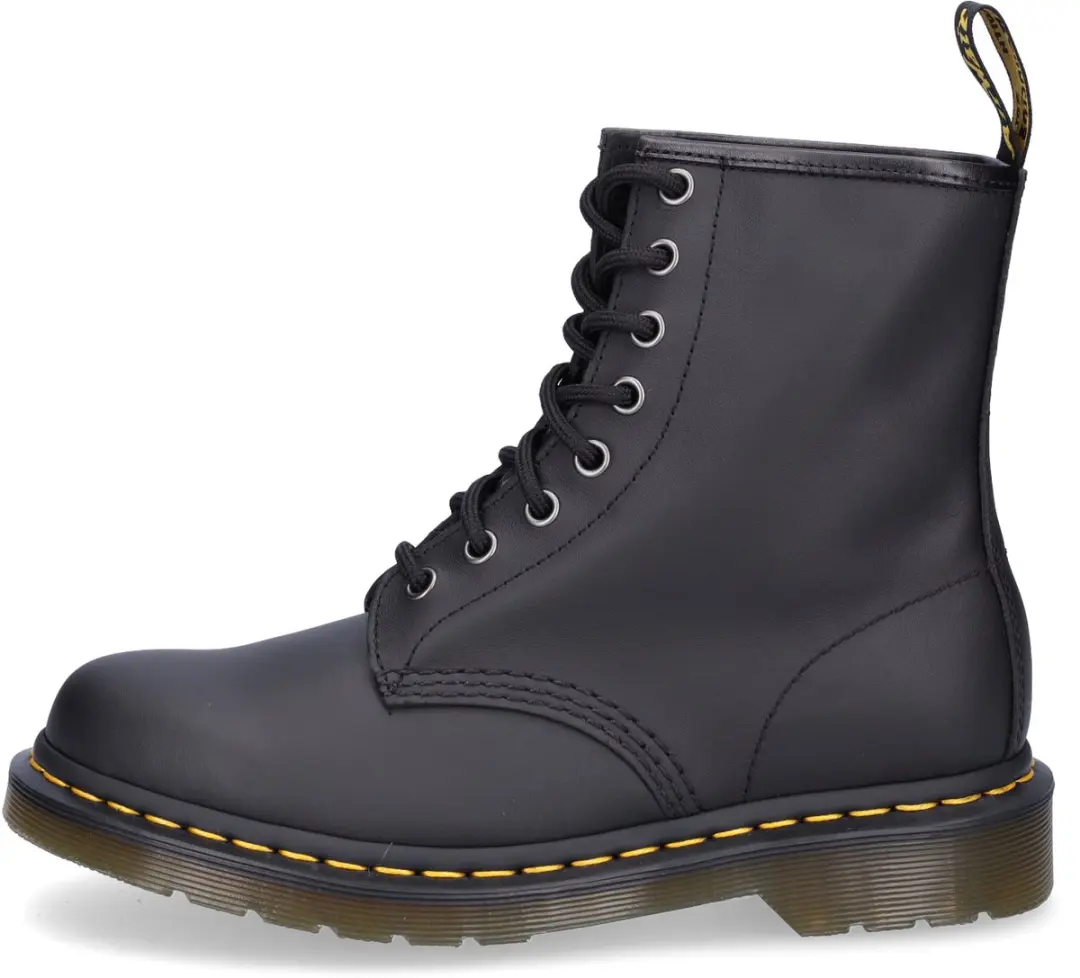 Dr Martens 1460 Nappa Unisex Veterboots - Zwart - Maat 37 - afbeelding 3 van 6