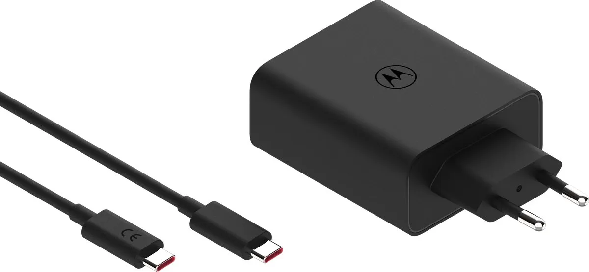 Motorola SJMC1252 USB-C Oplader 125W - Zwart