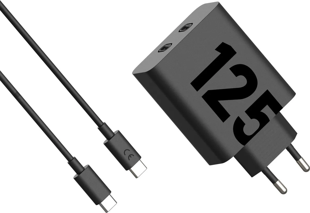 Motorola SJMC1252 USB-C Oplader 125W - Zwart