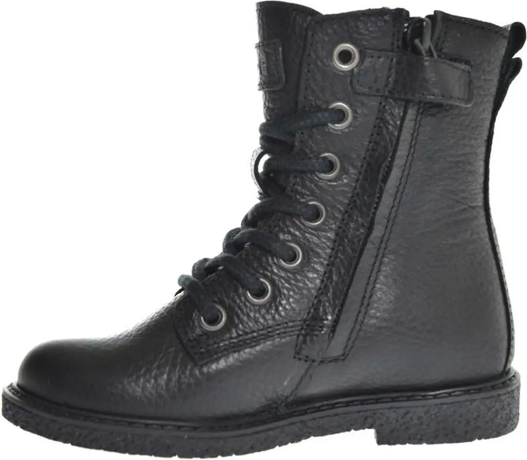 Koel4Kids 11M002 Meisjes Veterboot - Zwart - afbeelding 4 van 6