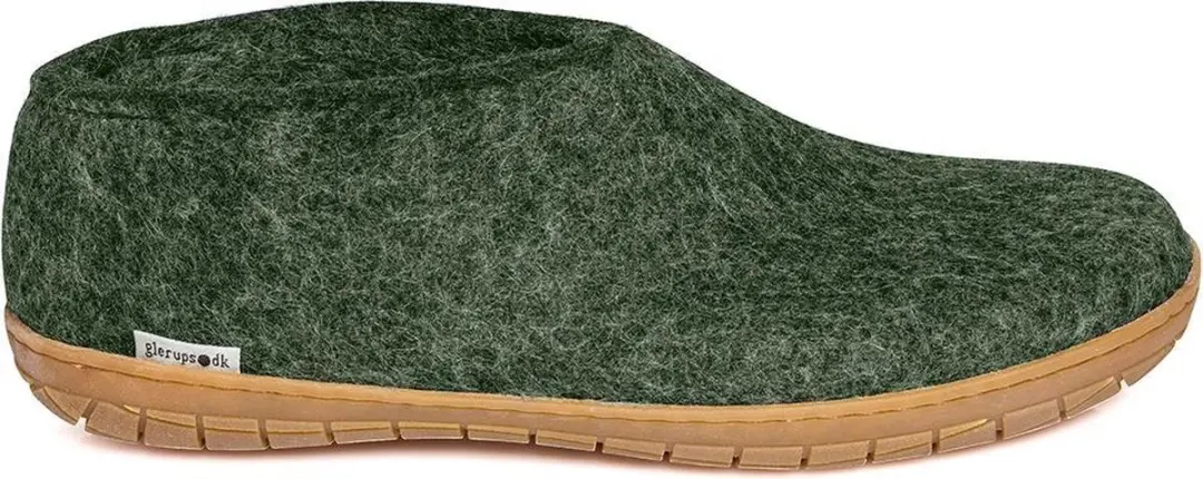 Glerups Schoen met rubber zool-Groen-41