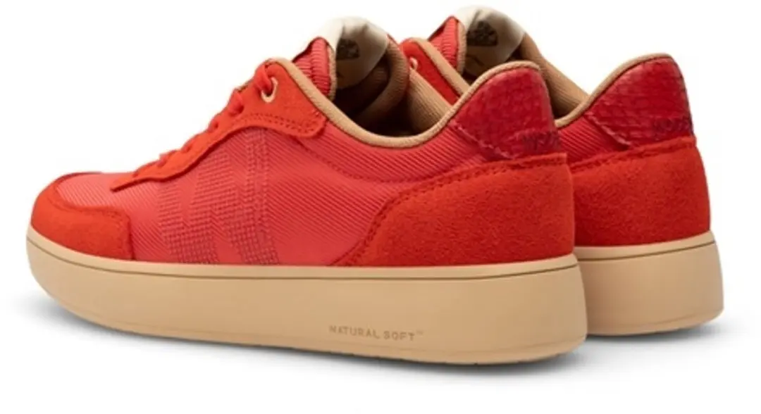 Woden Line Sneak Flame rood dames gympen