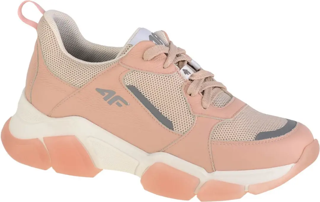 4F Wmn's Casual, Vrouwen, Roze, Sneakers, maat: 38