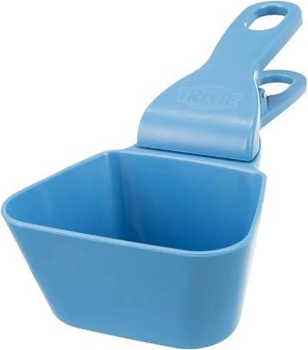 Trixie Voerschep met Afsluitclip 250ml - Grijs