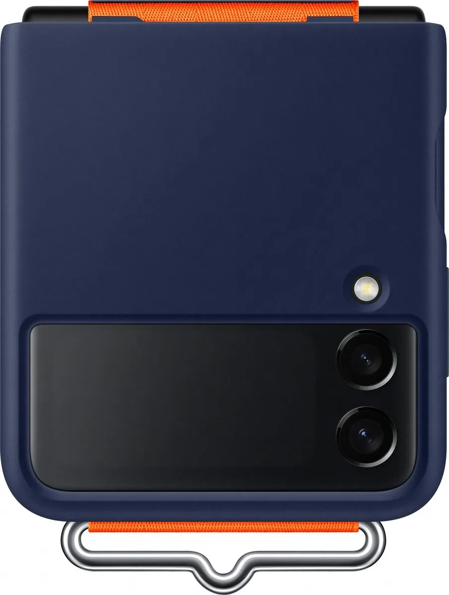 Samsung Galaxy Z Flip3 Siliconen Hoesje - Navy EF-GF711TNEGWW