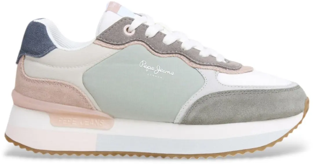 Pepe Jeans Rusper Class veelkleurige leren sportschoenen