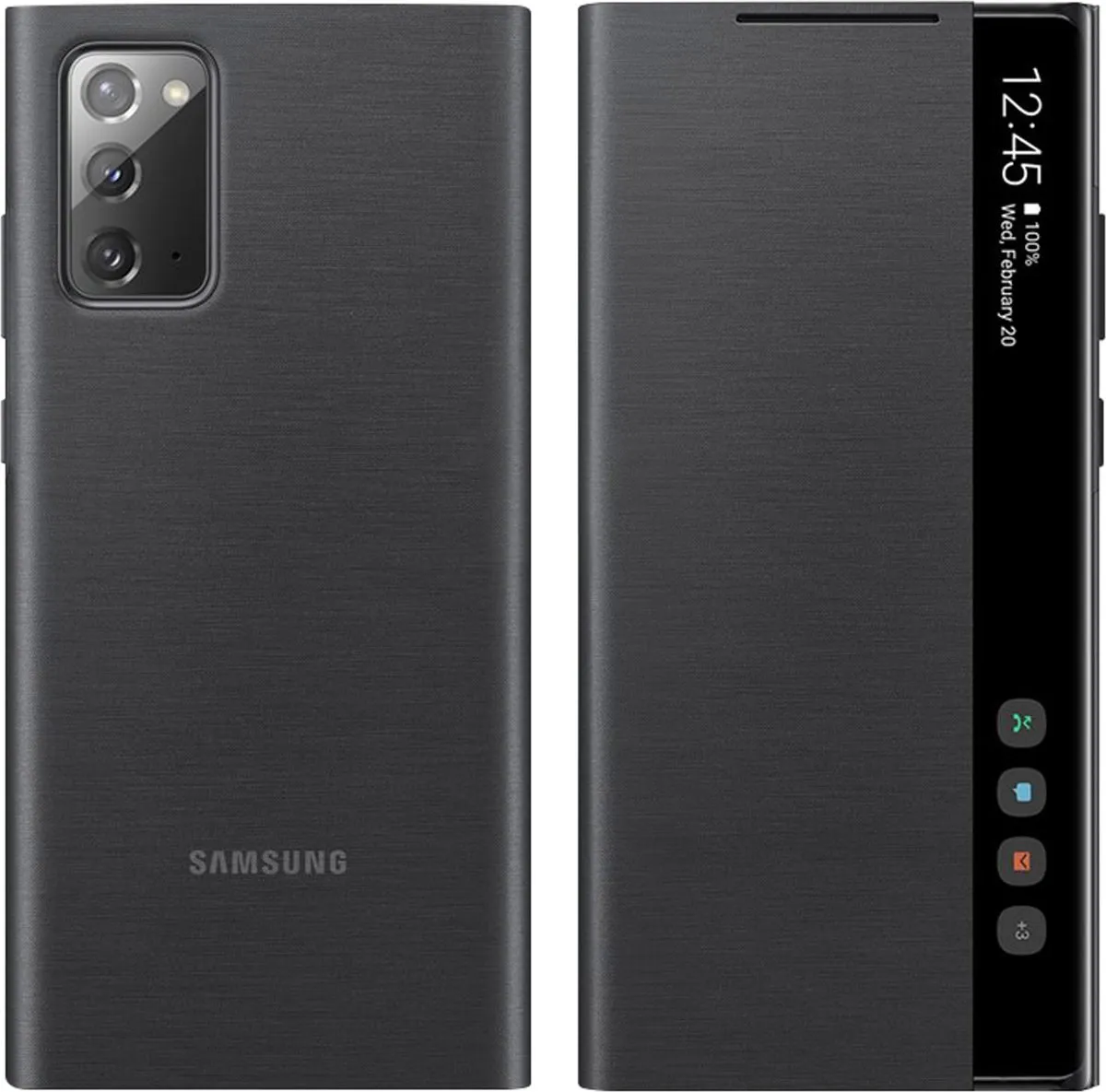 Samsung Clear View Hoesje Galaxy Note20 EF-ZN980CBEGEU