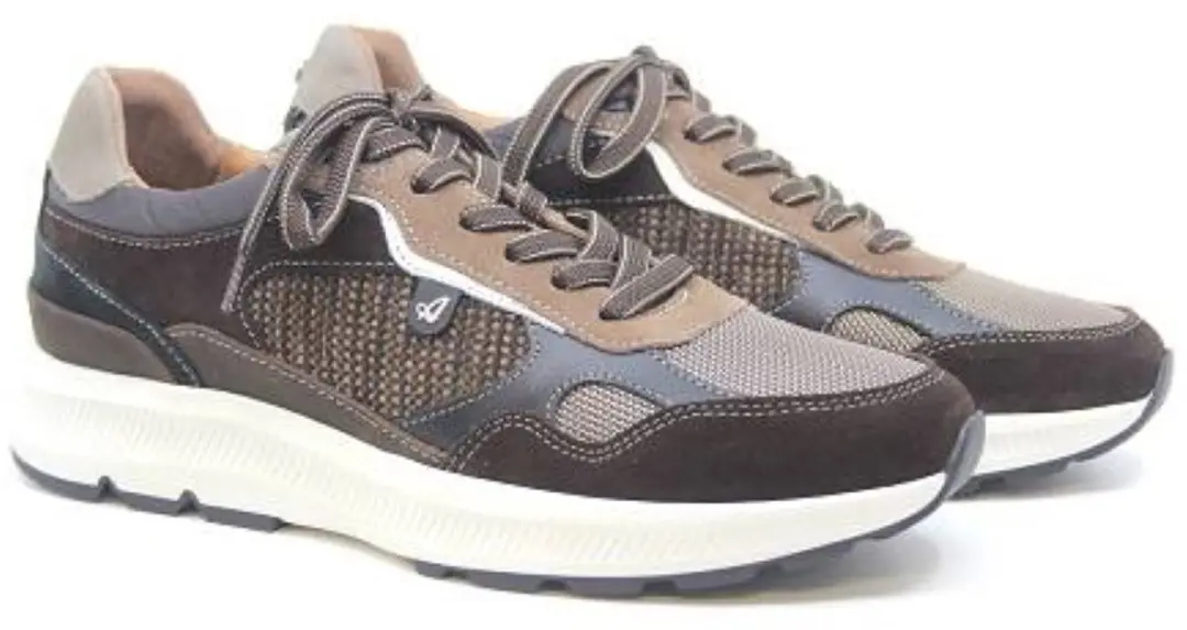 Australian Footwear Valencia Sneakers 44 - Bruin Combi - afbeelding 5 van 6