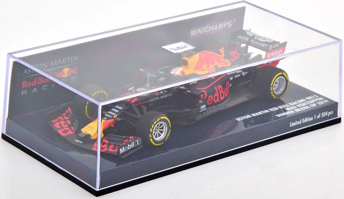 Formule 1 Aston Martin Red Bull Racing RB15 #33 Minichamps - 1:43 - Brazil GP 2019