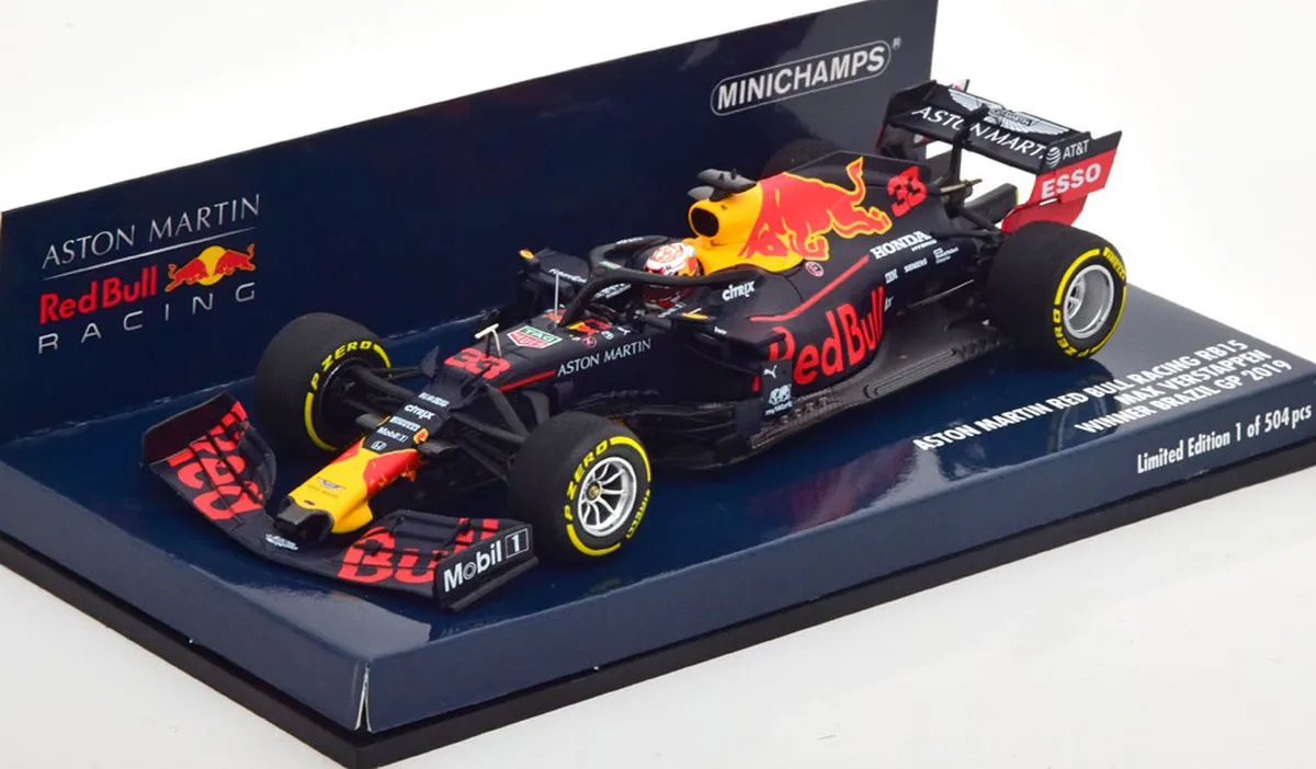 Formule 1 Aston Martin Red Bull Racing RB15 #33 Minichamps - 1:43 - Brazil GP 2019
