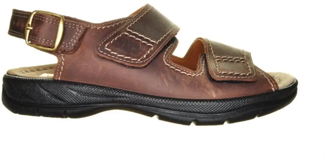 Jomos Open Bruine Sandaal 2 Velcro maat 40