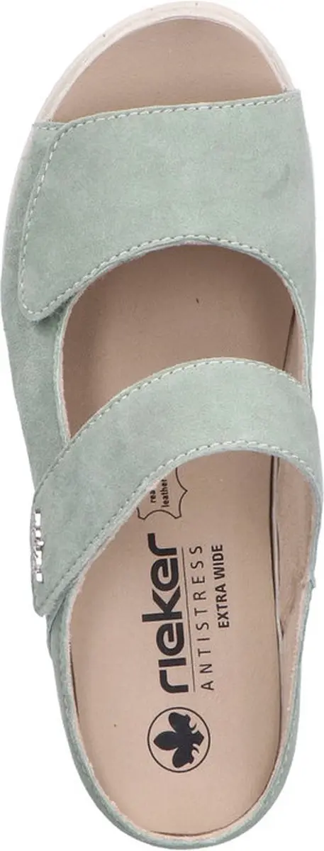 RIEKER V7492-52 Slipper groen maat 36