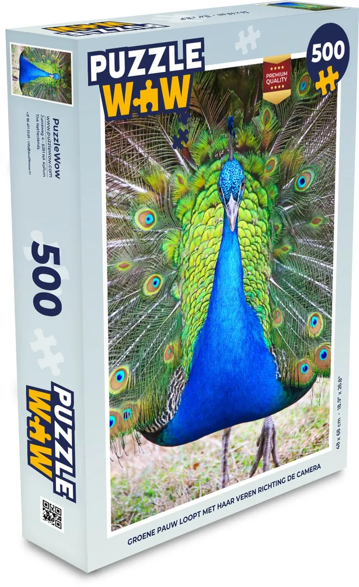 PuzzleWow Legpuzzel 500 Stuks