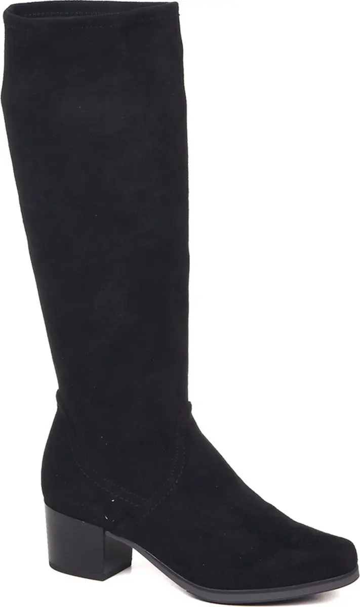 Caprice 25506 Zwart stretch blokhak Vegan Caprice (Maat - 4,5, 37.5 Kleur - Zwart) - afbeelding 2 van 6