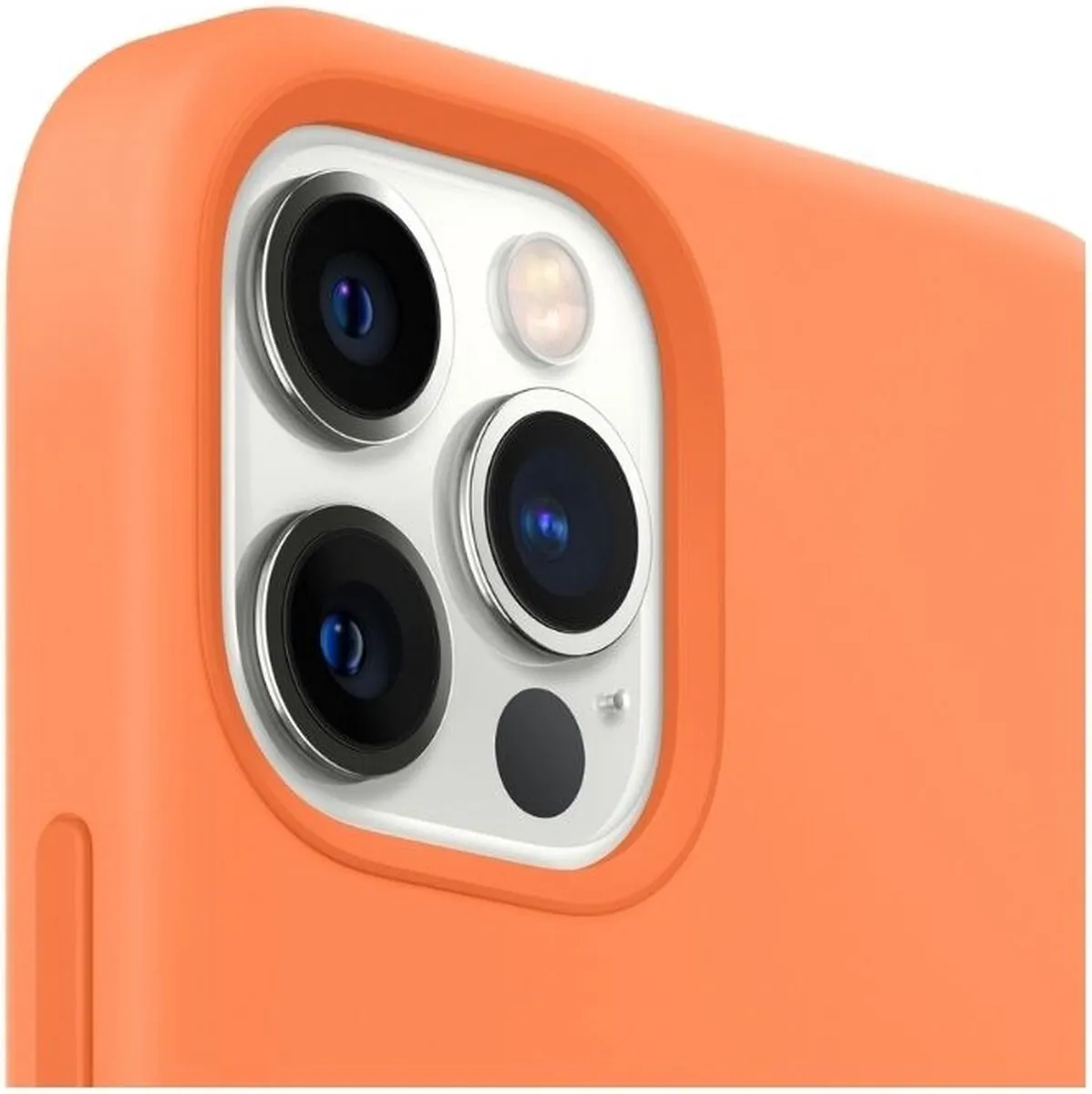 Apple Siliconenhoesje MagSafe MHL83ZM/A iPhone 12 Pro Max - Oranje - afbeelding 6 van 6