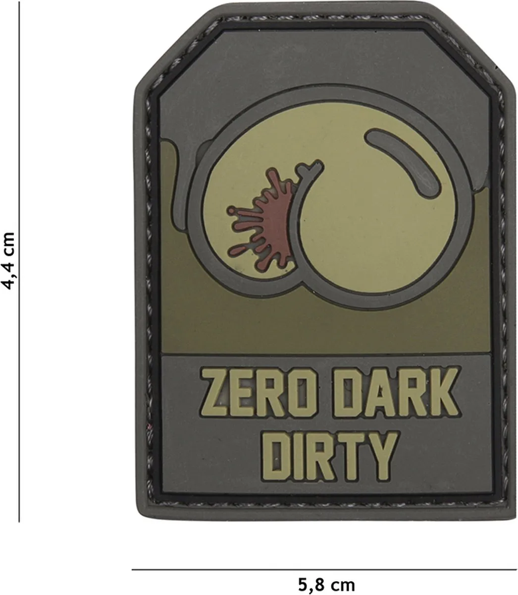 101 Inc Embleem 3D PVC Zero Dark Groen