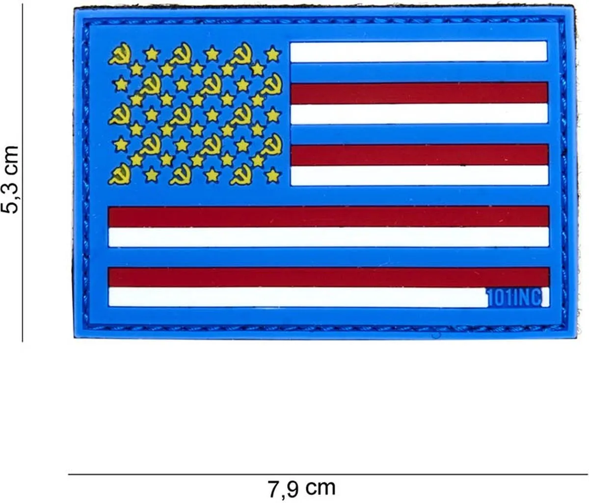 101 Inc Embleem 3D PVC Sovjet