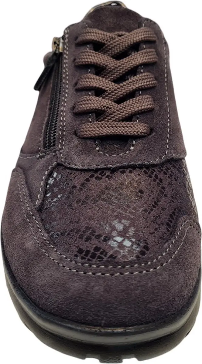 Longo 1103726 1039 Anthrazit Dames Sneakers - Grijs - 38 - afbeelding 3 van 4