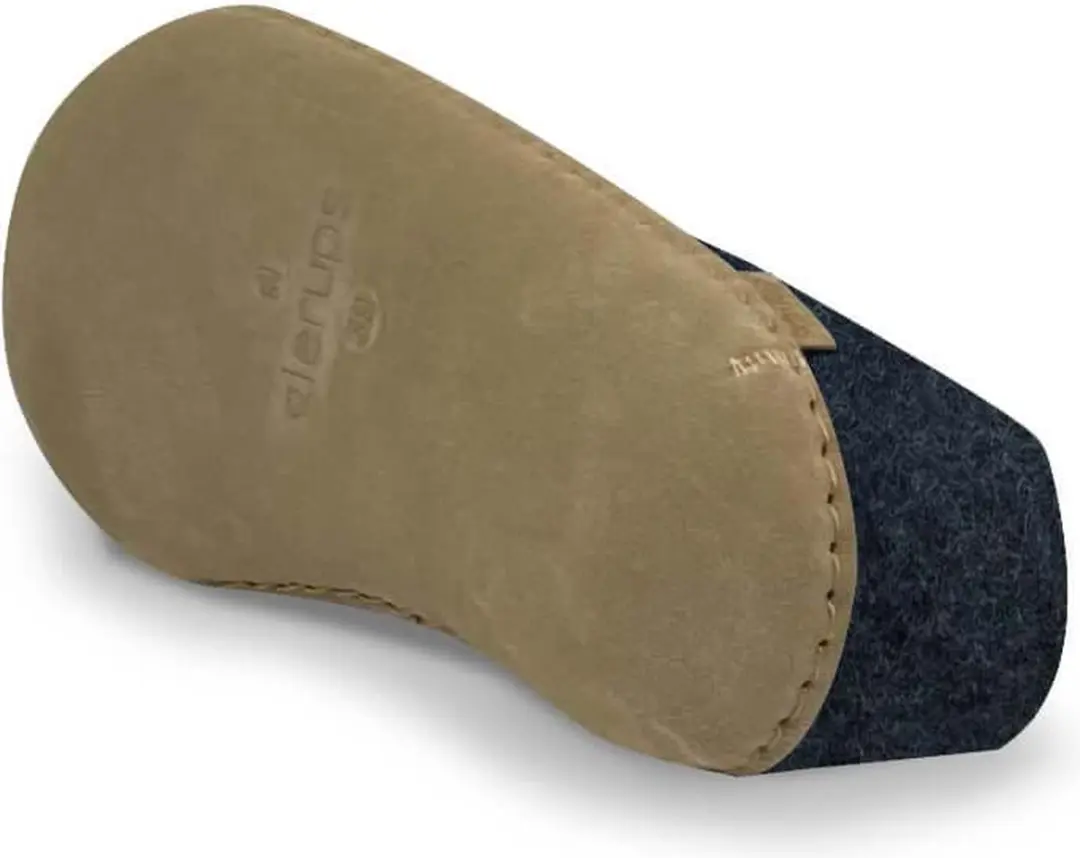 Glerups Schoen met leren zool-Blauw-37 - afbeelding 6 van 6