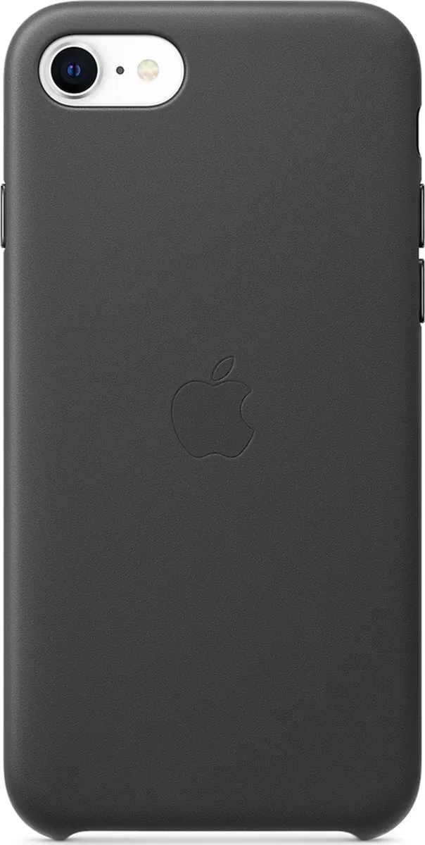 Apple Leren Hoesje iPhone SE (2020) - Zwart - MPN 190199610521